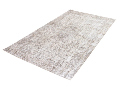 Vintage Rug, Turkish Oushak Rug, Handmade Rug 5x9, Neutral Area Faded Rug, Turkey Rug, Bedroom Rug, Scandinavian Rug, Carpet Rug, 10381