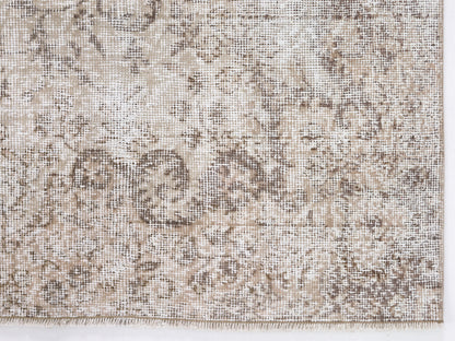 Vintage Rug, Turkish Oushak Rug, Handmade Rug 5x9, Neutral Area Faded Rug, Turkey Rug, Bedroom Rug, Scandinavian Rug, Carpet Rug, 10381