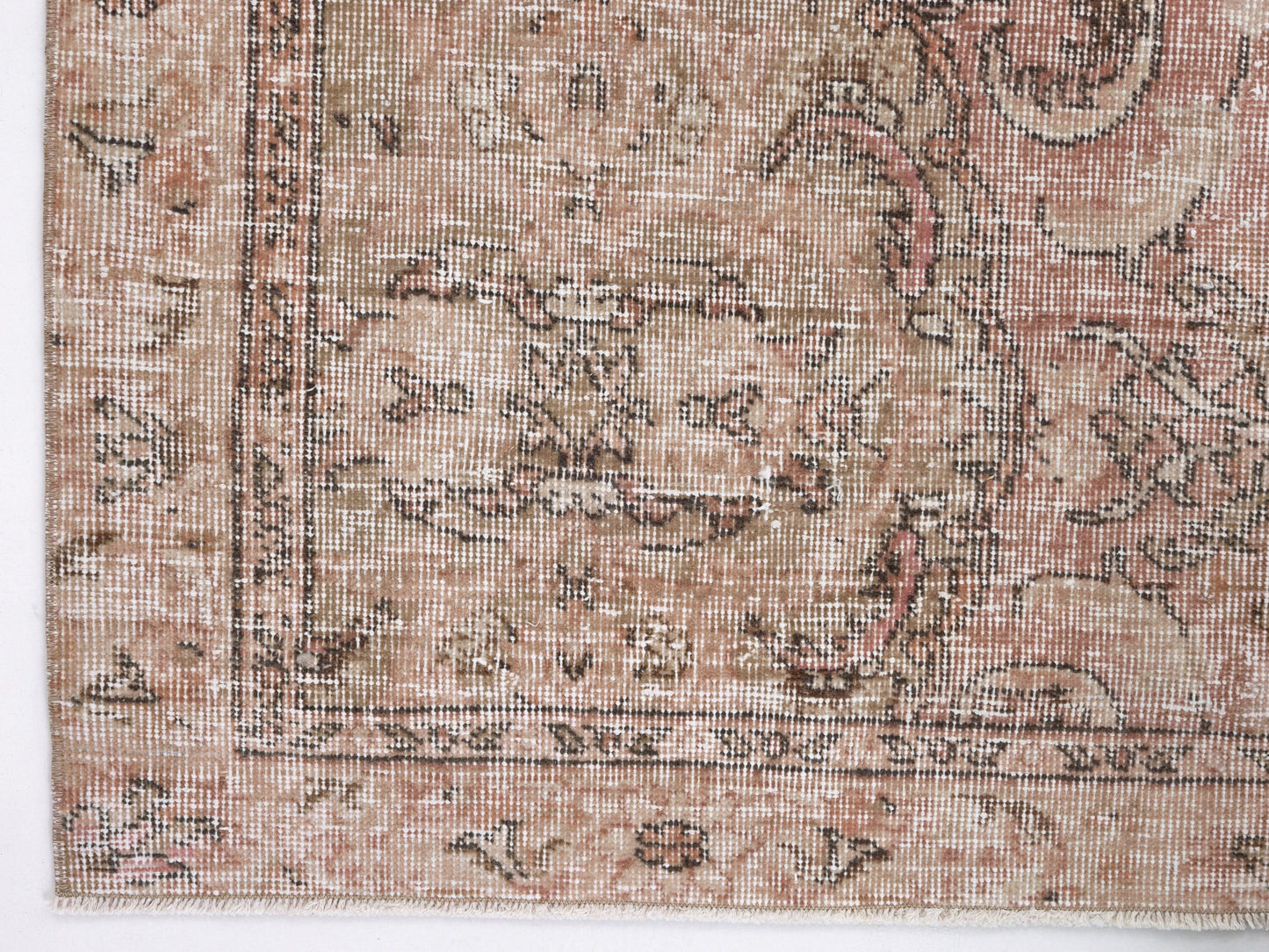 Vintage Rug, Handmade Area Rug, Turkish Oushak Rug, Scandinavian Rug, Bedroom Rug, Turkey Rug, Oushak Carpet, Carpet Rug, Rug 5x8, 10392
