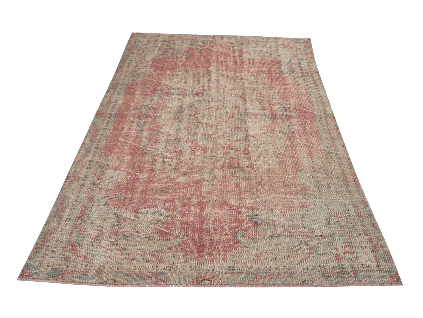 Oushak Handmade Area Rug, Turkish Vintage Antique Rug, Kid Room Rug, Anatolia Rug, Turkey Rug, Vintage Carpet, Bohemian Rug, Rug 5x9, 12065