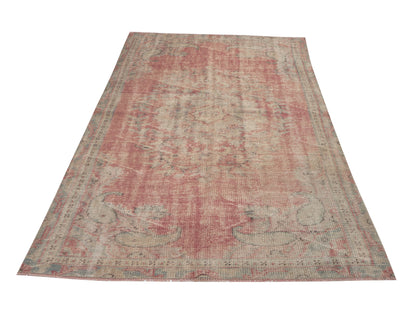 Oushak Handmade Area Rug, Turkish Vintage Antique Rug, Kid Room Rug, Anatolia Rug, Turkey Rug, Vintage Carpet, Bohemian Rug, Rug 5x9, 12065