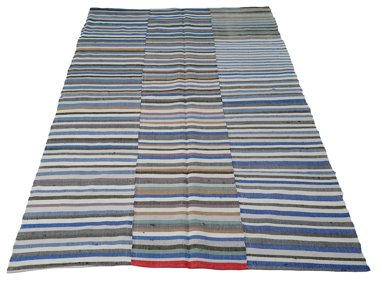 Vintage Handmade Kilim Rug, Turkish Unique Kilim Rug, Area Striped Kilim Rug, Living Room Rug, Kilim Rug 6x10, Contemporary Decor, 12913