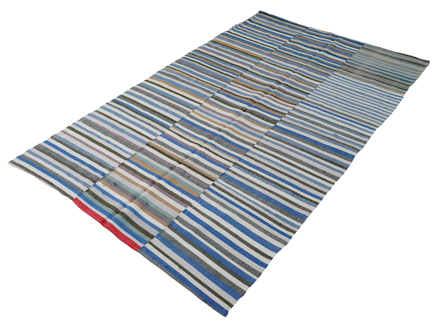 Vintage Handmade Kilim Rug, Turkish Unique Kilim Rug, Area Striped Kilim Rug, Living Room Rug, Kilim Rug 6x10, Contemporary Decor, 12913