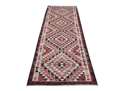 Oushak Runner, Vintage Runner, Turkish Runner, Handmade Runner Rug, Kilim Runner Rug, Anatolia Rug, Kitchen Runner, Runner Rug 3x11, 11404