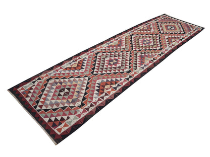 Oushak Runner, Vintage Runner, Turkish Runner, Handmade Runner Rug, Kilim Runner Rug, Anatolia Rug, Kitchen Runner, Runner Rug 3x11, 11404