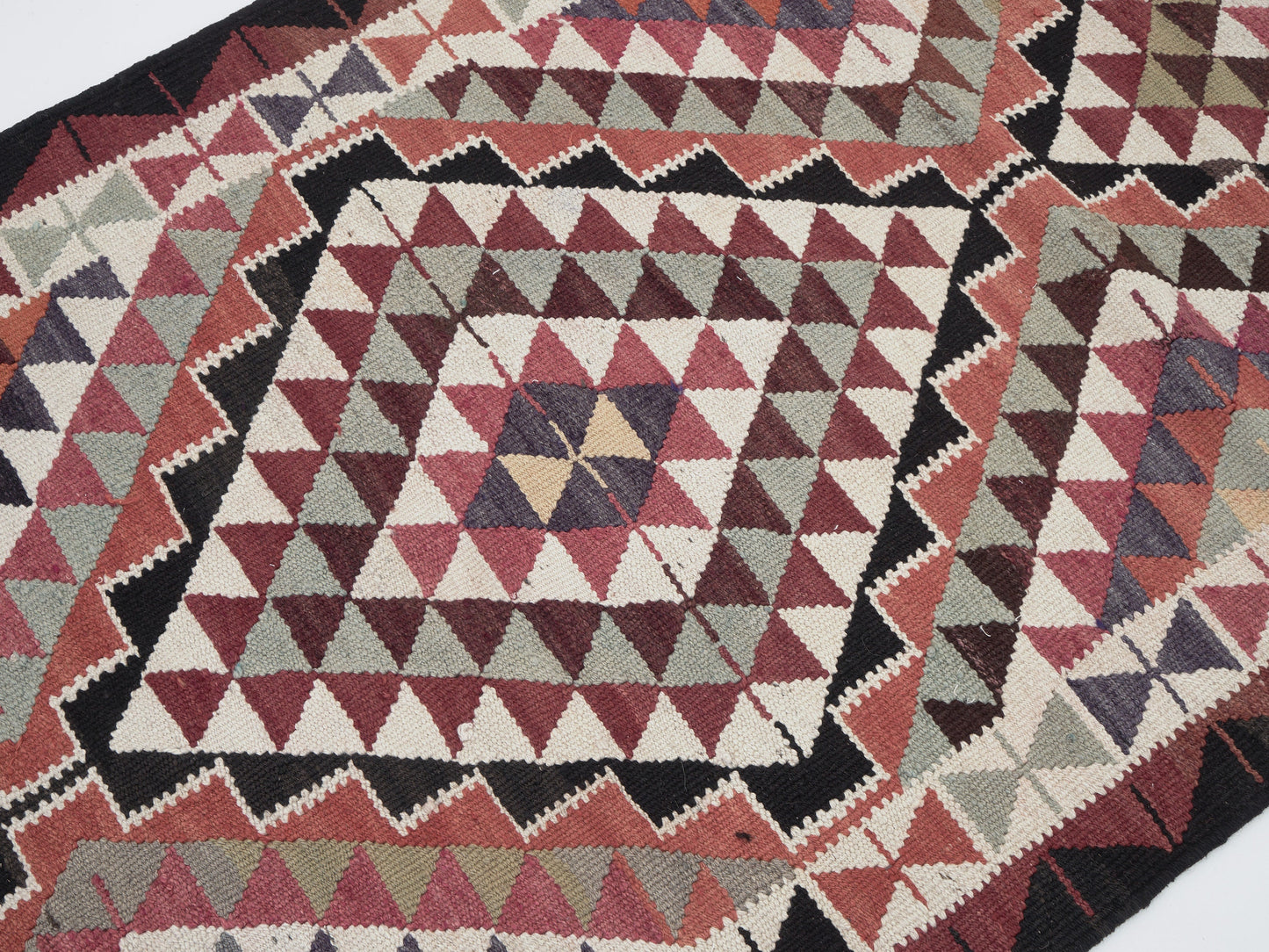 Oushak Runner, Vintage Runner, Turkish Runner, Handmade Runner Rug, Kilim Runner Rug, Anatolia Rug, Kitchen Runner, Runner Rug 3x11, 11404