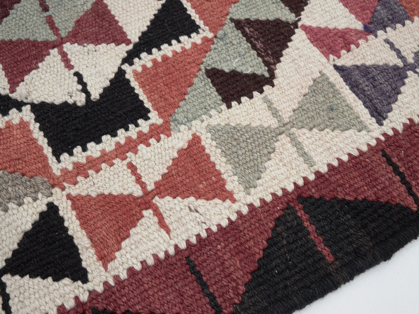 Oushak Runner, Vintage Runner, Turkish Runner, Handmade Runner Rug, Kilim Runner Rug, Anatolia Rug, Kitchen Runner, Runner Rug 3x11, 11404