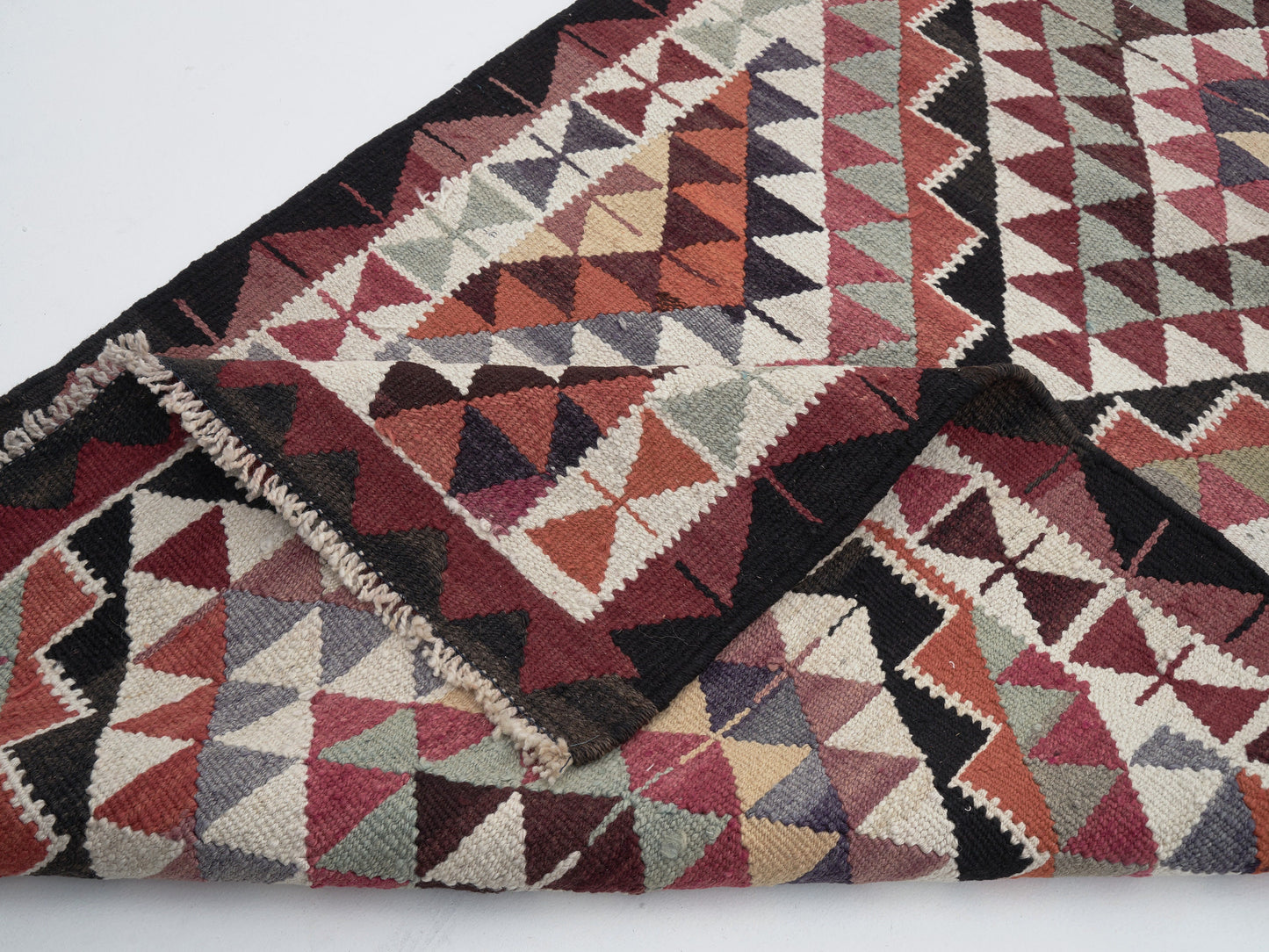 Oushak Runner, Vintage Runner, Turkish Runner, Handmade Runner Rug, Kilim Runner Rug, Anatolia Rug, Kitchen Runner, Runner Rug 3x11, 11404