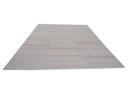Vintage Muted Kilim Rug, Turkish Unique Kilim Rug, Area Flat Weave Kilim Rug, Large Rug, Oversize Rug,Living Room Rug, Kilim Rug 10x13, 8836