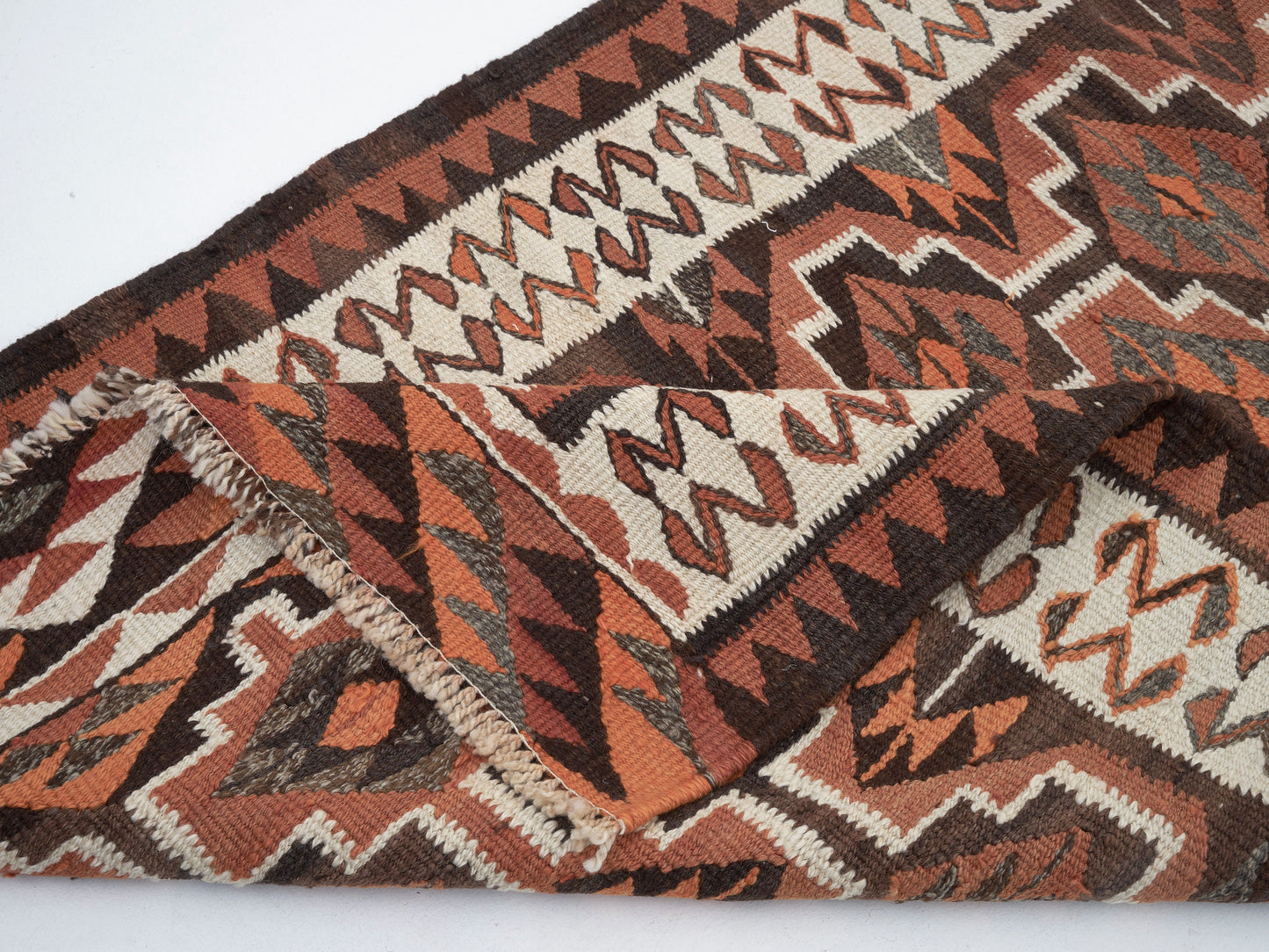 Handmade Antique Runner Rug, Turkish Vintage Runner Rug, Anatolia Rug, Herki Runner, Bohemian Rug, Hallway Runner, Rug Runner 3x11, 11310