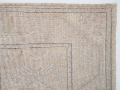 Runner Rug 3x10, Oushak Runner, Vintage Runner, Turkish Handmade Runner Rug, Long Narrow Runner Rug, Kitchen Runner, Floor Runner Rug, 12367