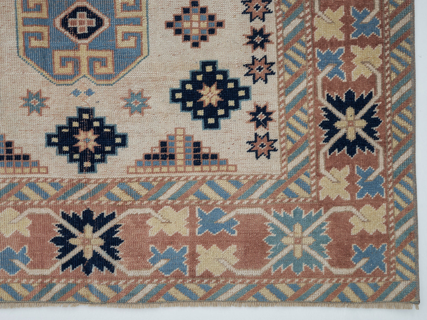 Handmade Area Rug, Turkish Vintage Rug, Oushak Eclectic Rug, Anatolia Rug, Turkey Rug, Vintage Carpet, Living Room Rug, Rug 4x5, 12424