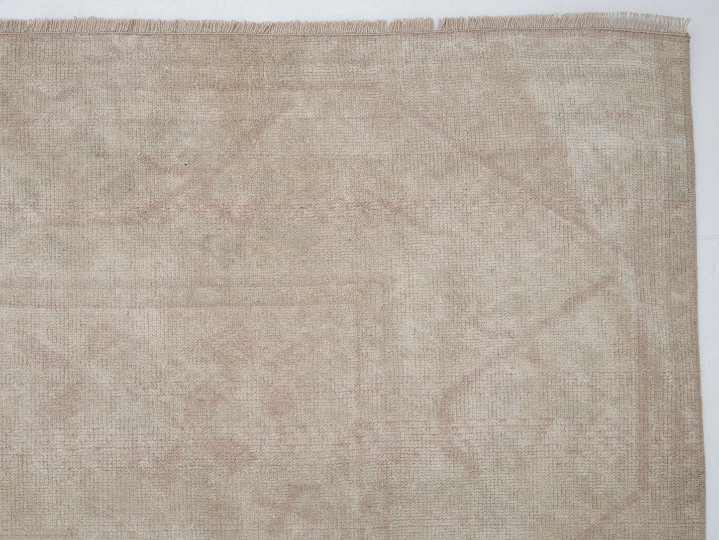 Vintage Rug, Turkish Rug, Oushak Rug, Handmade Rug, Area Rug, Neutral Rug, Kid Room Rug, Turkish Carpet, Scandinavian Rug, Rug 7x9, 12502