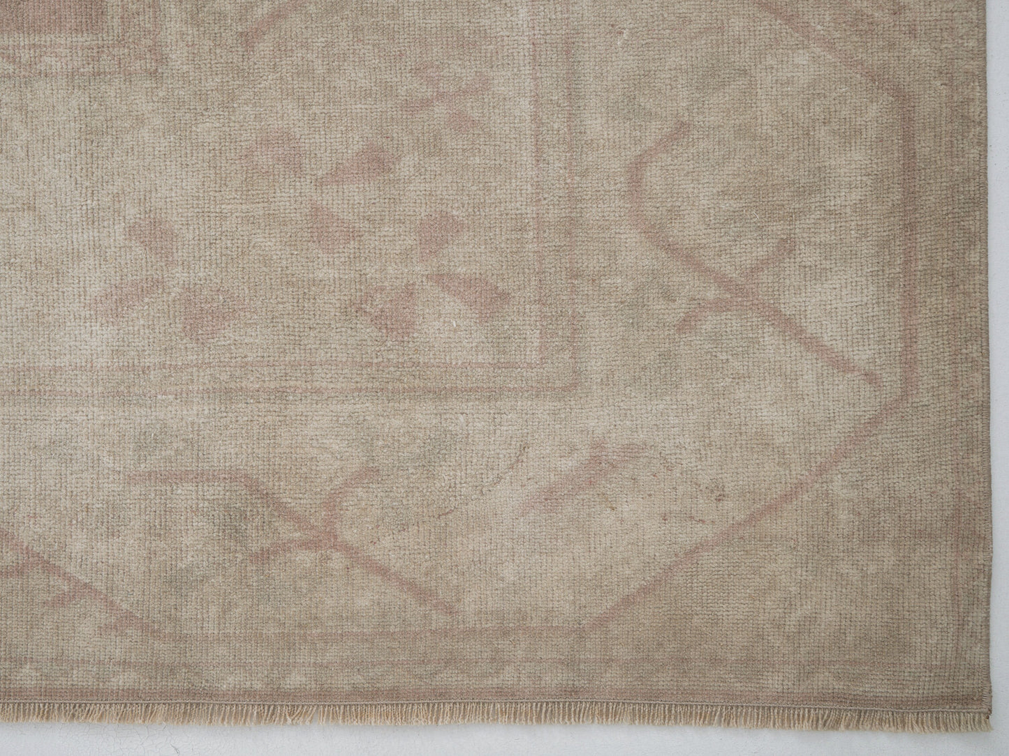 Vintage Rug, Turkish Rug, Oushak Rug, Handmade Rug, Area Rug, Neutral Rug, Kid Room Rug, Turkish Carpet, Scandinavian Rug, Rug 7x9, 12502