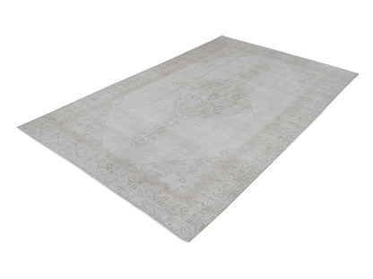 Carpet Rug, Turkish Rug, Vintage Rug, Handmade Rug, Oushak Rug, Area Rug, Neutral Rug, Living Room Rug, Vintage Carpet, Rug 6x9, 12434