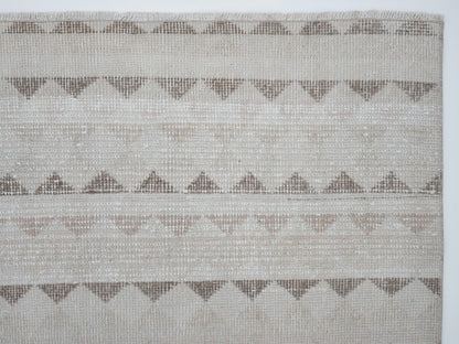 Turkish Vintage Oushak Rug, Handmade Area Unique Rug, Neutral Floor Rug, Contemporary Decor, Turkey Rug, Bedroom Rug, Rug 4x7, 12435
