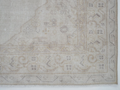 Carpet Rug, Turkish Rug, Vintage Rug, Handmade Rug, Oushak Rug, Area Rug, Neutral Rug, Living Room Rug, Vintage Carpet, Rug 6x9, 12434