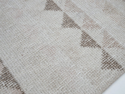 Turkish Vintage Oushak Rug, Handmade Area Unique Rug, Neutral Floor Rug, Contemporary Decor, Turkey Rug, Bedroom Rug, Rug 4x7, 12435