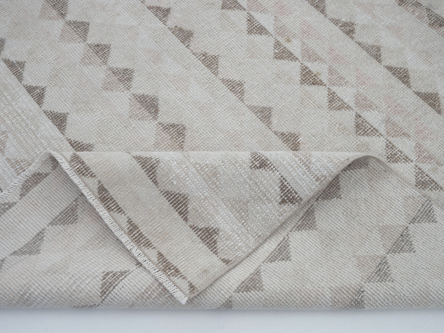 Turkish Vintage Oushak Rug, Handmade Area Unique Rug, Neutral Floor Rug, Contemporary Decor, Turkey Rug, Bedroom Rug, Rug 4x7, 12435