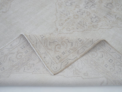 Carpet Rug, Turkish Rug, Vintage Rug, Handmade Rug, Oushak Rug, Area Rug, Neutral Rug, Living Room Rug, Vintage Carpet, Rug 6x9, 12434