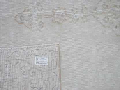 Carpet Rug, Turkish Rug, Vintage Rug, Handmade Rug, Oushak Rug, Area Rug, Neutral Rug, Living Room Rug, Vintage Carpet, Rug 6x9, 12434
