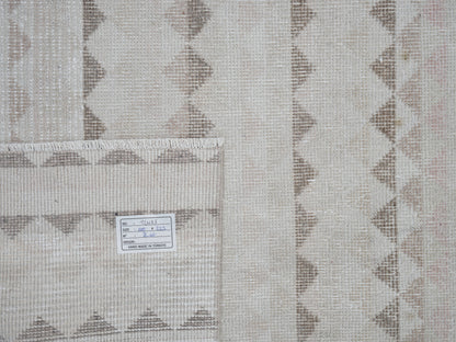 Turkish Vintage Oushak Rug, Handmade Area Unique Rug, Neutral Floor Rug, Contemporary Decor, Turkey Rug, Bedroom Rug, Rug 4x7, 12435