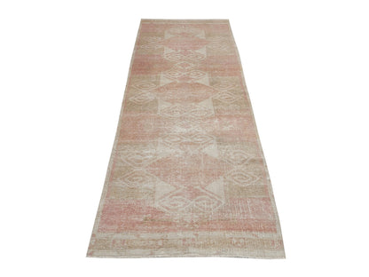 Runner Rug 3x11, Turkish Runner, Vintage Runner, Handmade Runner Rug, Long Runner, Carpet Runner, Entryway Rug, Scandinavian Rug, 12446