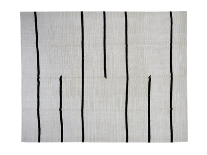 Handmade Kilim Rug, Turkish Kilim Rug, Vintage Unique Kilim Rug, Large Rug, White Hemp Kilim Rug, Oversize Kilim Rug, Kilim Rug 10x13, 9443