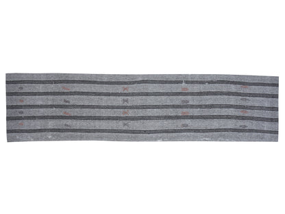 Handmade Runner Rug, Oushak Turkish Runner Rug, Vintage Runner, Hallway Runner, Coastal Decor, Kilim Runner Rug, Rug Runner 3x17, 12227