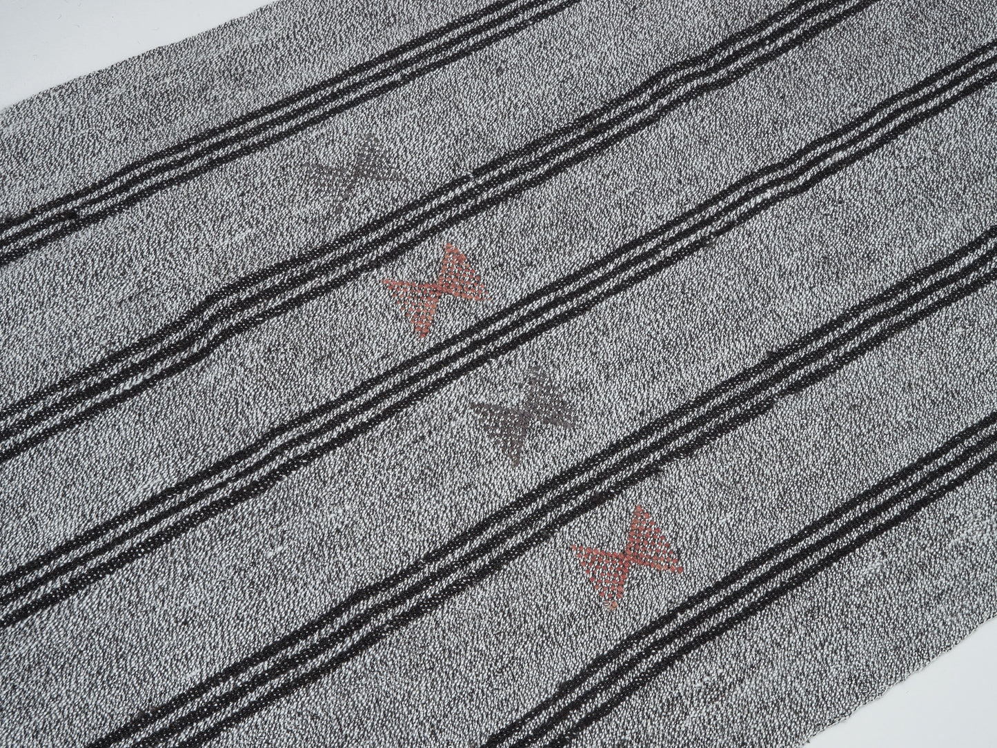 Handmade Runner Rug, Oushak Turkish Runner Rug, Vintage Runner, Hallway Runner, Coastal Decor, Kilim Runner Rug, Rug Runner 3x17, 12227