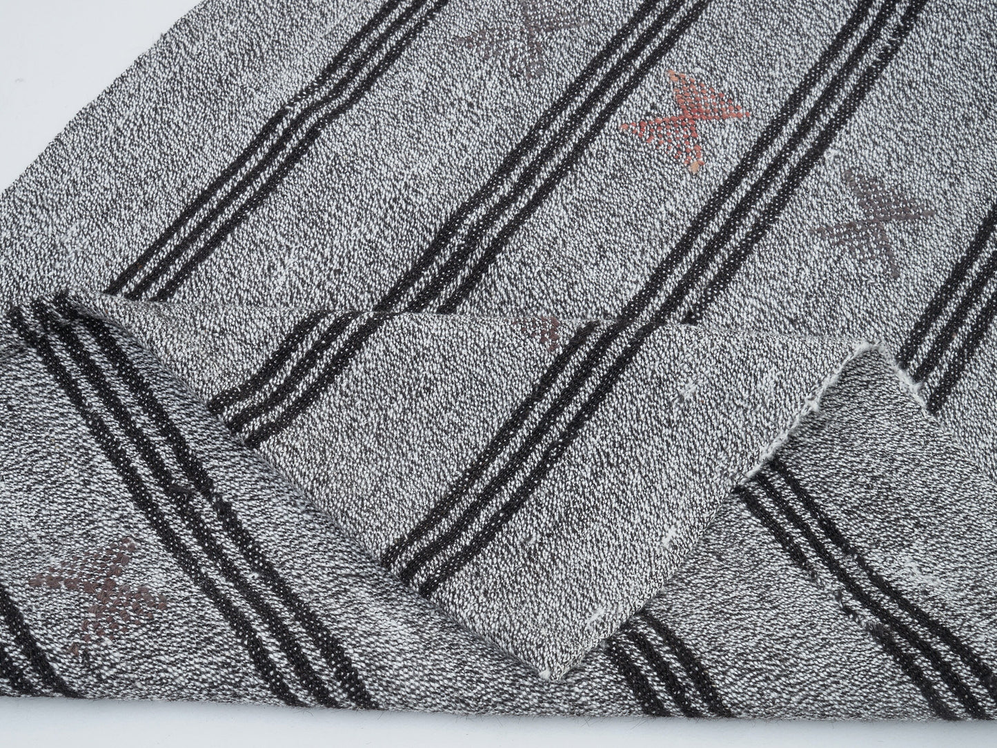 Handmade Runner Rug, Oushak Turkish Runner Rug, Vintage Runner, Hallway Runner, Coastal Decor, Kilim Runner Rug, Rug Runner 3x17, 12227