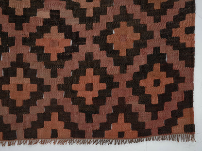 Oushak Runner, Kilim Runner Rug, Turkish Runner, Handmade Runner Rug, Vintage Runner, Long Runner, Hallway Runner, Runner Rug 3x13, 11435