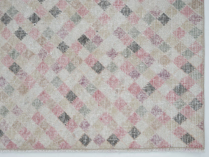 Area Vintage Rug, Turkish Handmade Unique Rug, Neutral Muted Rug, Bedroom Rug, Turkish Carpet, Living Room Rug, Carpet Rug, Rug 3x6, 12426
