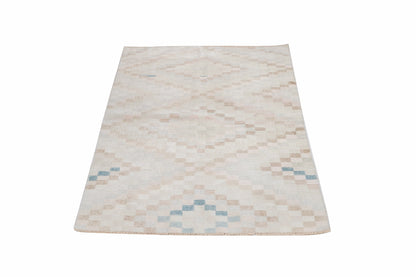 Turkish Vintage Oushak Rug, Handmade Area Unique Rug, Neutral Muted Rug, Living Room Rug, Turkey Rug, Vintage Carpet, Rug 3x5, 12323