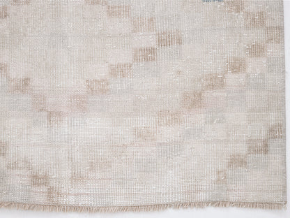 Turkish Vintage Oushak Rug, Handmade Area Unique Rug, Neutral Muted Rug, Living Room Rug, Turkey Rug, Vintage Carpet, Rug 3x5, 12323