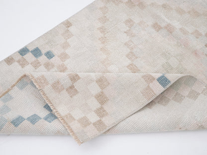 Turkish Vintage Oushak Rug, Handmade Area Unique Rug, Neutral Muted Rug, Living Room Rug, Turkey Rug, Vintage Carpet, Rug 3x5, 12323