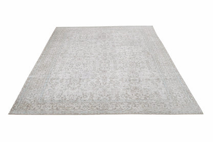 Vintage Handmade Area Rug, Turkish Oushak Antique Rug, Neutral Floor Rug, Anatolia Rustic Rug,Living Room Rug, Primitive Rug, Rug 6x9, 12357