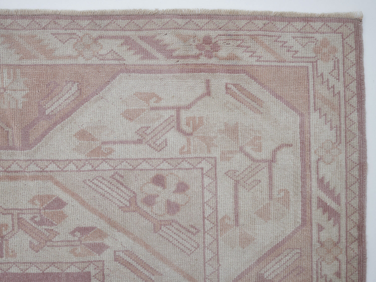 Vintage Handmade Area Rug, Turkish Oushak Unique Rug, Neutral Muted Rug, Vintage Carpet, Turkey Rug, Rug 5x8, Contemporary Decor, 12419