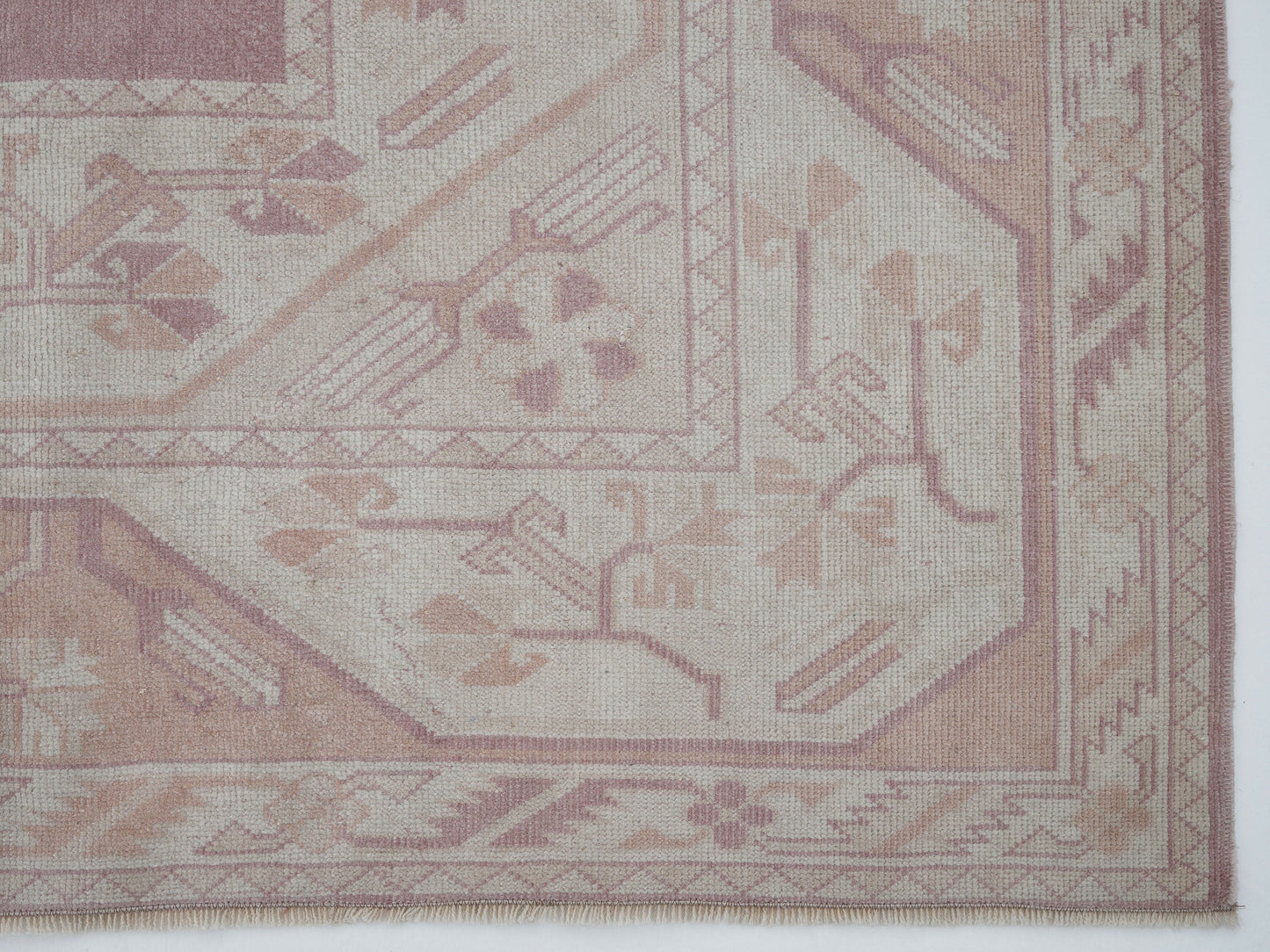 Vintage Handmade Area Rug, Turkish Oushak Unique Rug, Neutral Muted Rug, Vintage Carpet, Turkey Rug, Rug 5x8, Contemporary Decor, 12419