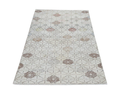 Oushak Rug, Area Rug, Vintage Rug, Handmade Rug, Turkish Rug, Neutral Rug, Living Room Rug, Turkish Carpet, Carpet Rug, Rug 3x6, 12422