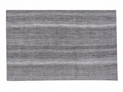 Turkish Handmade Area Kilim Rug, Neutral Muted Rug, Vintage Faded Kilim Rug, Office Rug, Gray Rug, Coastal Decor, Kilim Rug 5x7, 12199
