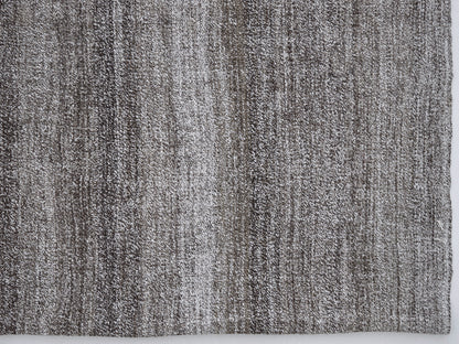 Turkish Handmade Area Kilim Rug, Neutral Muted Rug, Vintage Faded Kilim Rug, Office Rug, Gray Rug, Coastal Decor, Kilim Rug 5x7, 12199