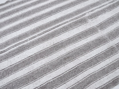Turkish Kilim, Vintage Kilim, Handmade Flat Weave Striped Kilim Rug, Area Kilim Rug, Bohemian Kilim Rug, Office Rug, Kilim Rug 7x8, 12210