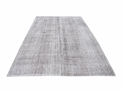 Turkish Vintage Handmade Kilim Rug, Area Unique Kilim Rug, Neutral Rug, Contemporary Decor, Office Rug, Rug Kilim, Kilim Rug 6x10, 12206