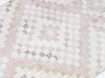 Turkish Vintage Oushak Rug, Handmade Area Unique Rug, Neutral Muted Rug, Living Room Rug, Carpet Rug, Turkish Carpet, Rug 3x6, 12232
