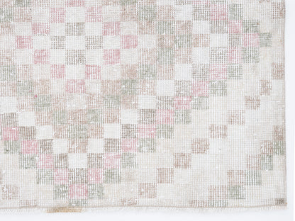 Turkish Vintage Oushak Rug, Handmade Area Unique Rug, Neutral Muted Rug, Living Room Rug, Carpet Rug, Turkish Carpet, Rug 3x6, 12232
