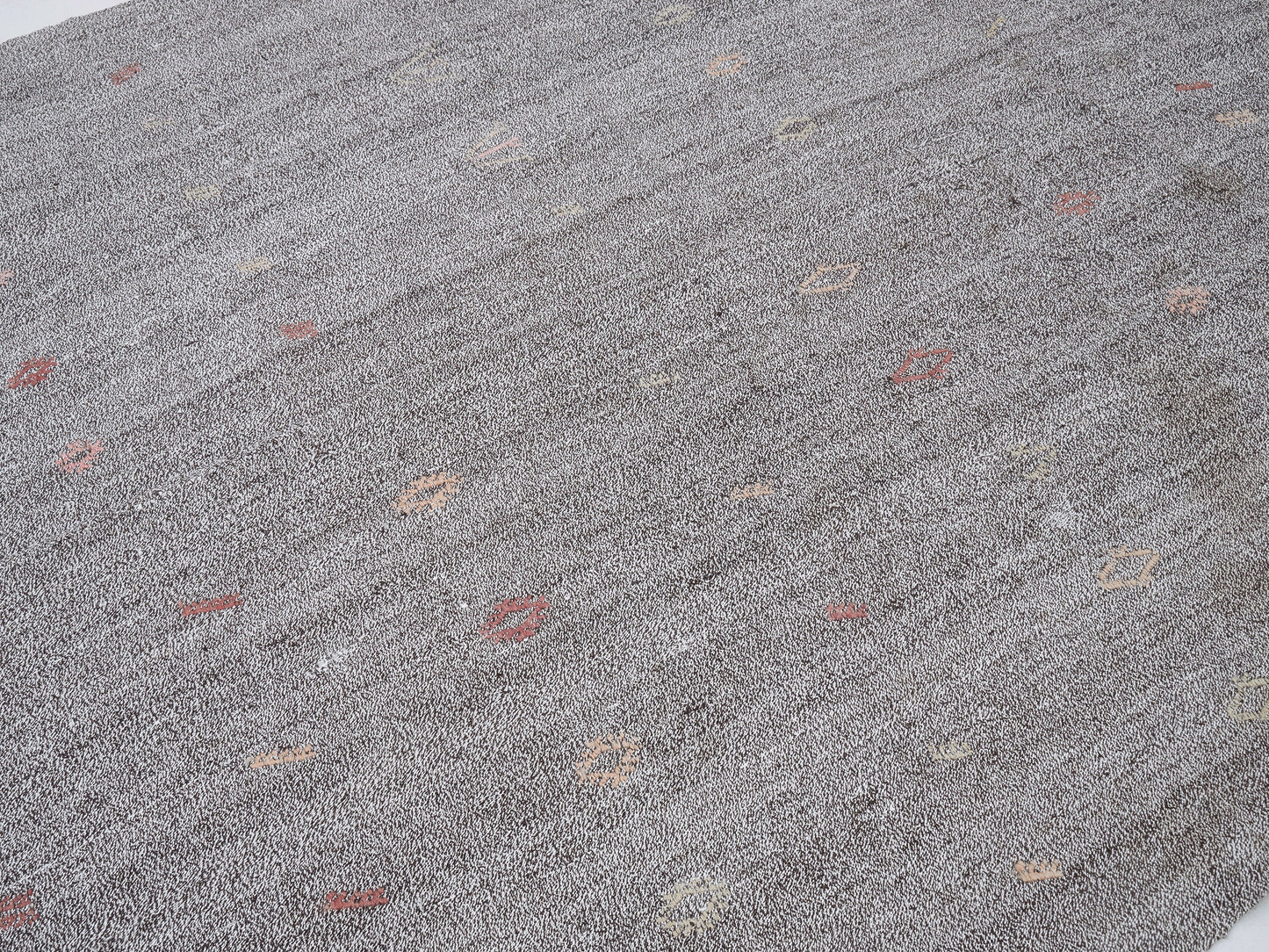 Vintage Kilim, Turkish Handmade Kilim Rug, Area Unique Kilim Rug, Gray Rug, Scandinavian Rug, Bedroom Rug, Rug Kilim, Kilim Rug 6x7, 12176