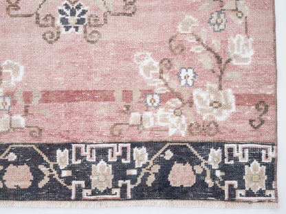 Turkish Runner, Oushak Runner, Vintage Runner, Hallway Runner, Carpet Runner, Runner Rug 3x12, Bohemian Rug,Long Runner, Floor Runner, 12481