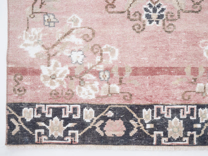 Turkish Runner, Oushak Runner, Vintage Runner, Hallway Runner, Carpet Runner, Runner Rug 3x12, Bohemian Rug,Long Runner, Floor Runner, 12481