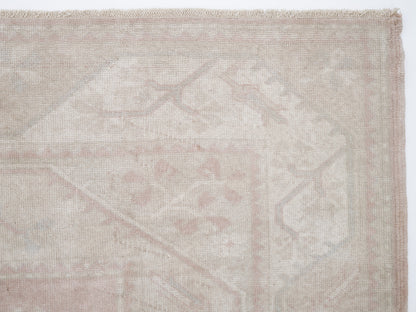 Turkish Oushak Rug, Vintage Handmade Area Rug, Neutral Muted Rug, Scandinavian Rug, Turkey Rug, Vintage Carpet, Rug 5x8, Carpet Rug, 12470